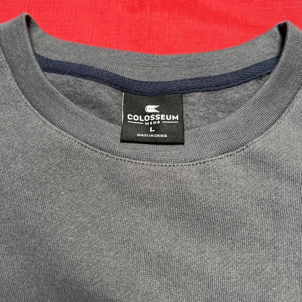 University of Toledo College Crewneck Pullover Sweatshirt Gray Size Large
